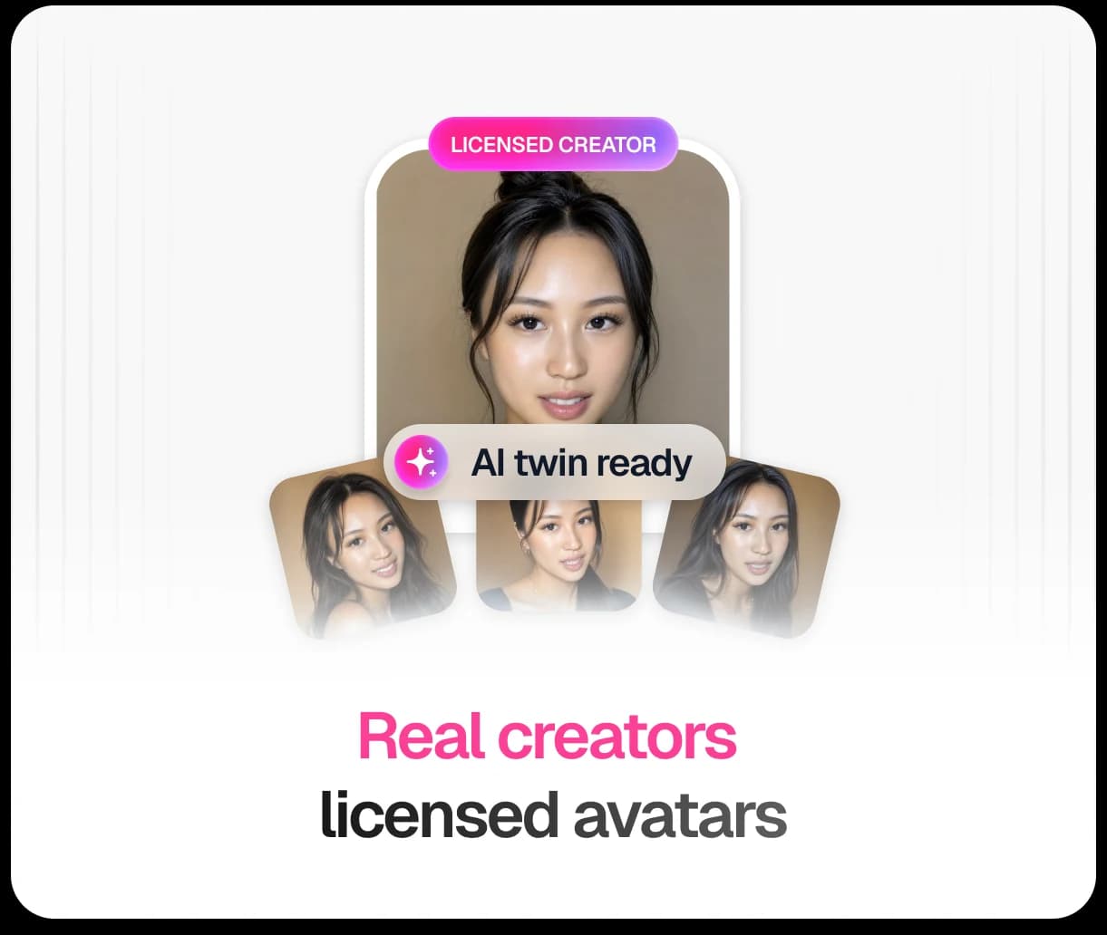 Creator earnings dashboard in TwinTone
